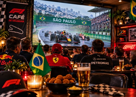 F1 Caf&eacute; De Kruisdam: Grand Prix van Brazili&euml;