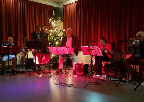Eemjazz speelde zaterdagavond 10 december in de Kruisdam Eemjazz speelde zaterdagavond 10 december in de Kruisdam