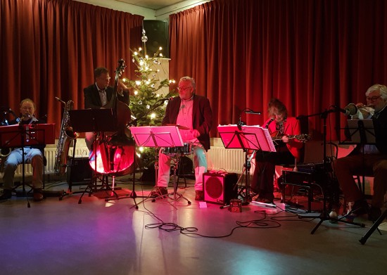 Eemjazz speelde zaterdagavond 10 december in de Kruisdam