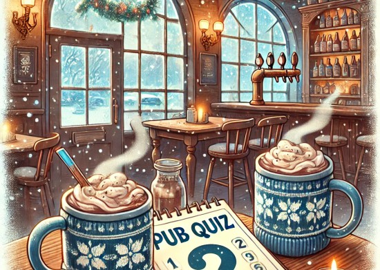 Inschrijvingen PubQuiz 'Winterpret' zijn geopend! Inschrijvingen PubQuiz 'Winterpret' zijn geopend!
