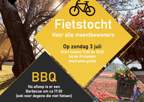 Fietstocht in De Meent Fietstocht in De Meent