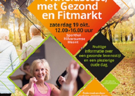 Fitheidstest en Fit&Gezondmarkt 2019 Fitheidstest en Fit&Gezondmarkt 2019