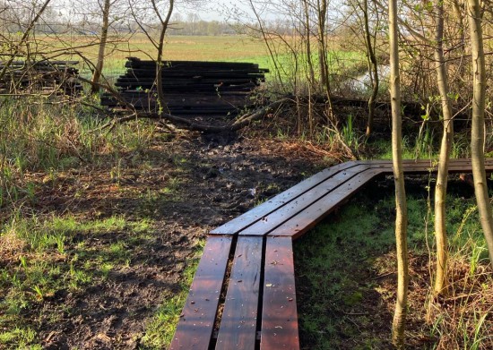 Laarzenpad Naardermeer vanaf 19 april weer open Laarzenpad Naardermeer vanaf 19 april weer open