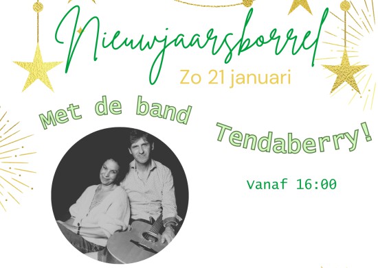 Zondag 21 Januari Nieuwjaarsborrel Bij De Meentwerf