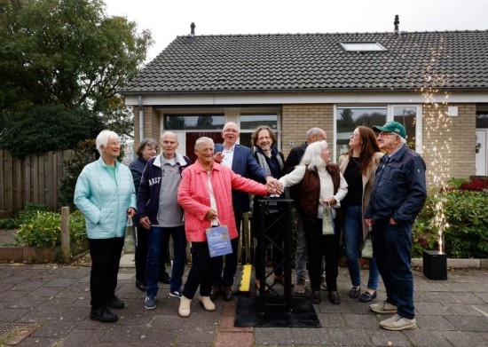 Feestelijke opening 17 aardgasvrije woningen G&O Feestelijke opening 17 aardgasvrije woningen G&O