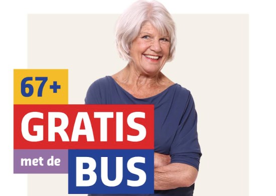 Gratis met de bus voor 67-plussers in Hilversum! Gratis met de bus voor 67-plussers in Hilversum!
