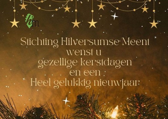 Wij wensen iedereen fijne feestdagen!