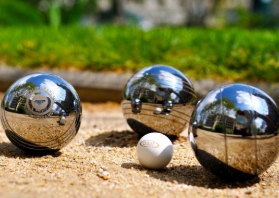 Jeu de Boules in de Meent