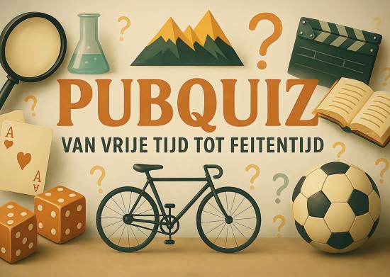 Pubquiz 12 September: Van Vrije Tijd tot Feitentijd Pubquiz 12 September: Van Vrije Tijd tot Feitentijd