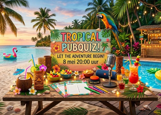 Inschrijvingen open: PubQuiz op 8 mei!